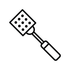 spatula, icon, vector, illustration, design, logo, template, flat, collection