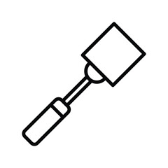 spatula, icon, vector, illustration, design, logo, template, flat, collection