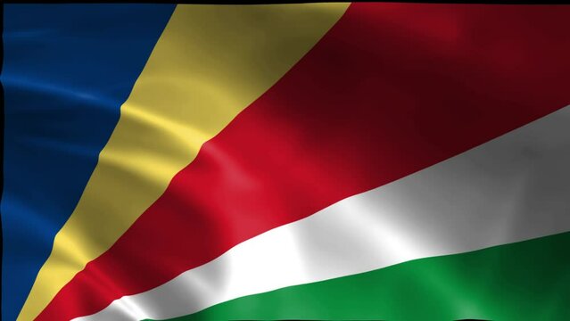 seychelles waving flag