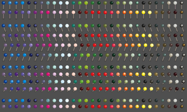 Pack bullets billes puces multicolores