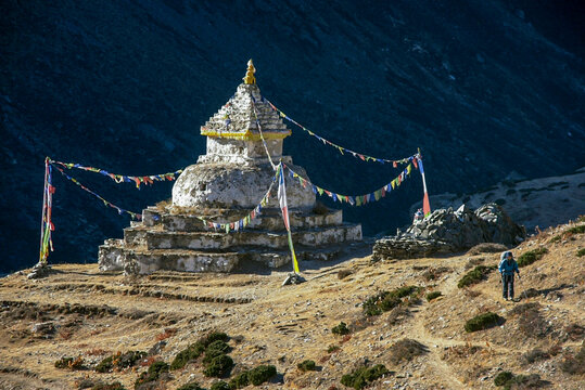 Chyakurwa Kharka.Dingboche. Imja Khola.Sagarmatha National Park, Khumbu Himal, Nepal, Asia.