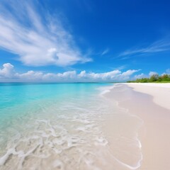 Paradise Found: Serene Sands and Azure Waters