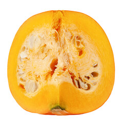 Pumpkin isolated on white background, full depth of field