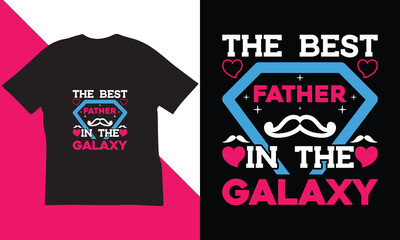 Father's day t-shirt design.