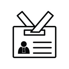 name tag, icon, vector, illustration, template, flat style, trendy, collection