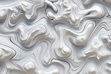 Fototapeta premium A white embossed marble texture Generative AI 