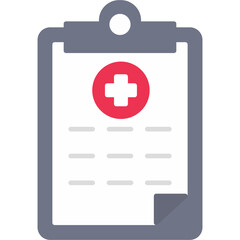 Obraz premium Medical Report Icon