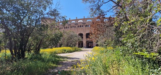Plaza de Toros de Palma de Mallorca, popularly known as Coliseo Balear (Coliseu Balear in Catalan), is a bullring located in Palma de Mallorca. It is situated on Avenida Gaspar Bennassar, named after 