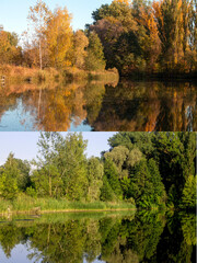 Two seasons by the lake