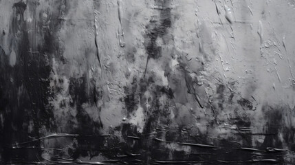 Naklejka premium Abstract paint background with dark grey grunge texture