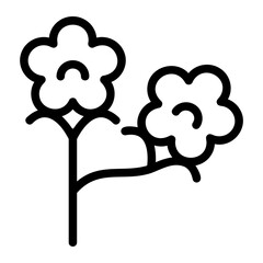 cotton line icon