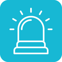 Siren Vector Icon Design Illustration