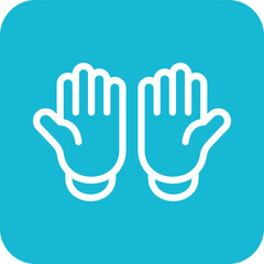 Gloves Vector Icon Design Illustration