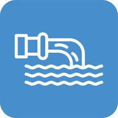 Waste water Vector Icon Design Illustration