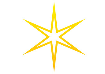 Obraz premium キラキラした光の輝きのイラスト