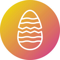 Broken egg Vector Icon Design Illustration
