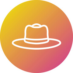 Hat Vector Icon Design Illustration
