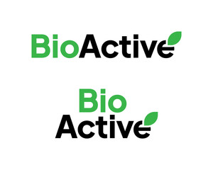 BioActive product formula recipe vector icon logo badge