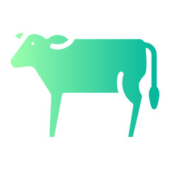 cow gradient icon