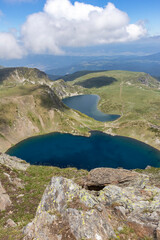 Landscape of Rila Mountain around The Seven Rila Lakes, Bulgaria