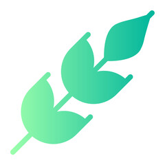 wheat gradient icon