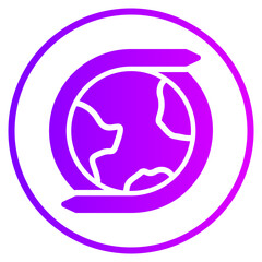 natural resources gradient icon
