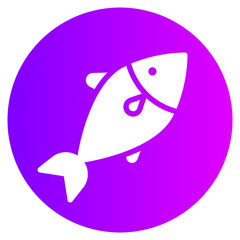 fish gradient icon