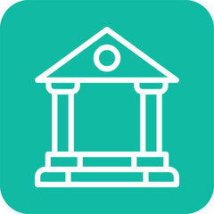Bank Vector Icon Design Illustration