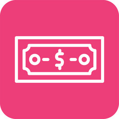 Dollar Vector Icon Design Illustration