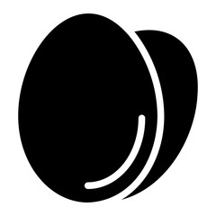 eggs glyph icon