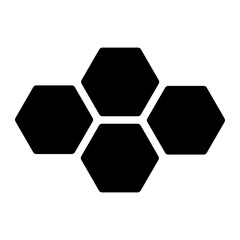 honeycomb glyph icon