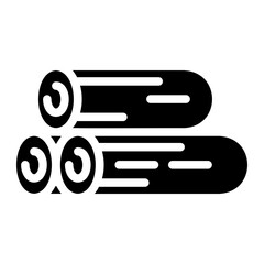 lumber glyph icon