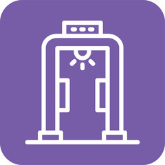 Metal detector Vector Icon Design Illustration