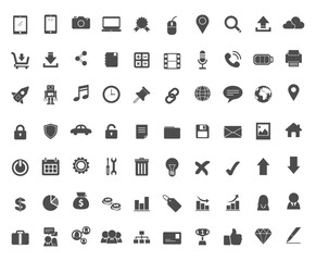 business concept icons Royalty Free Vector