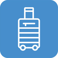 Luggage Vector Icon Design Illustration