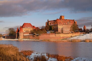 Fototapeta na wymiar The Castle of the Teutonic Order in Malbork