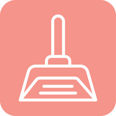 Dustpan Vector Icon Design Illustration
