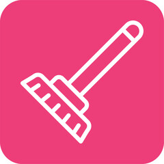 Cleaning brush Vector Icon Design Illustration