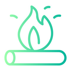 fire gradient icon