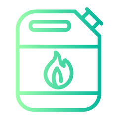 gasoline gradient icon