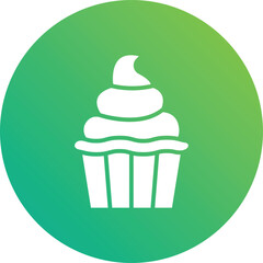 Cream Vector Icon Design Illustration