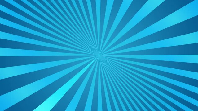 sunburst pattern background animation. Stripes sunburst rotating motion