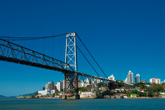 Hercilio Luz Bridge, Florianopolis , Santa Catarina, Brazil
