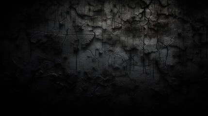 Fototapeta premium Photo concrete texture on dark wallpaper. Generative AI