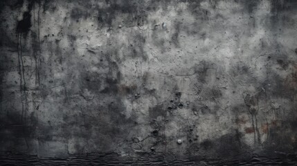 Obraz premium Photo concrete texture on dark wallpaper. Generative AI