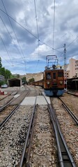 trip by historical train to Sóller Mallorca spain	