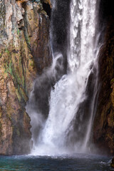 Fototapeta na wymiar Monasterio de Piedra waterfalls