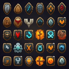 nordic rune stone ai generated