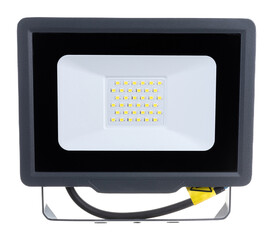 street diode spotlight on a white background