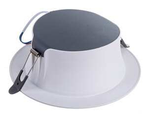 street diode spotlight on a white background